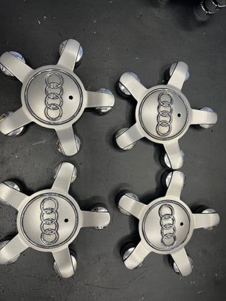 Tapacubos ruedas Audi cubretornillos