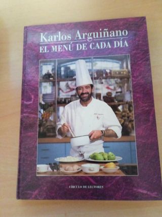 Libro de cocina, Karlos Arguiñano, El menú de c