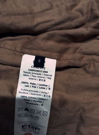 Leather jacket Bambino 