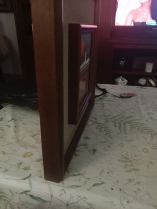 Cuadro de Cerámica y Esmalte Antiguo