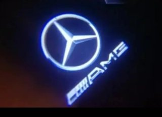 Luz Logo Puerta Mercedes W223 w206 GLC w214