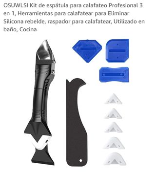 Kit de espátula removedor de silicona