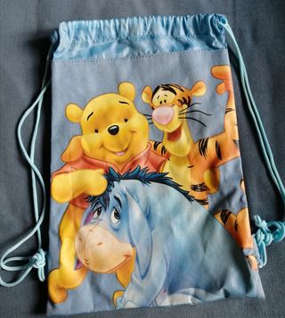 Lote dos mochilas Disney con cordones