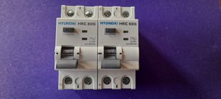 Interruptores termicos diferenciales