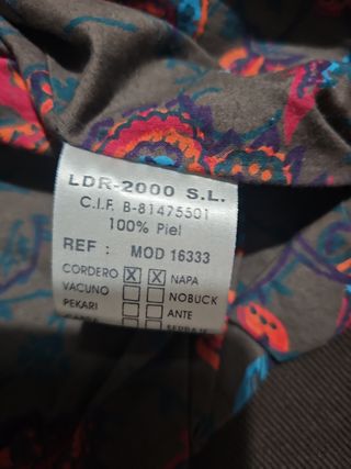 Chaqueta piel 