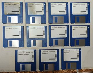 Floppy Lotus 1-2-3 vers. 3.1+