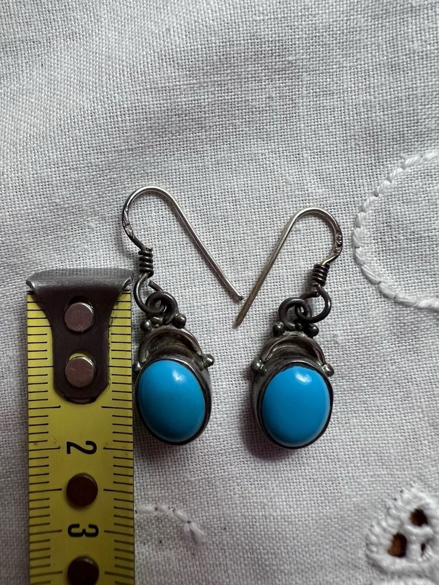 Orecchini argento con pietra Turchese