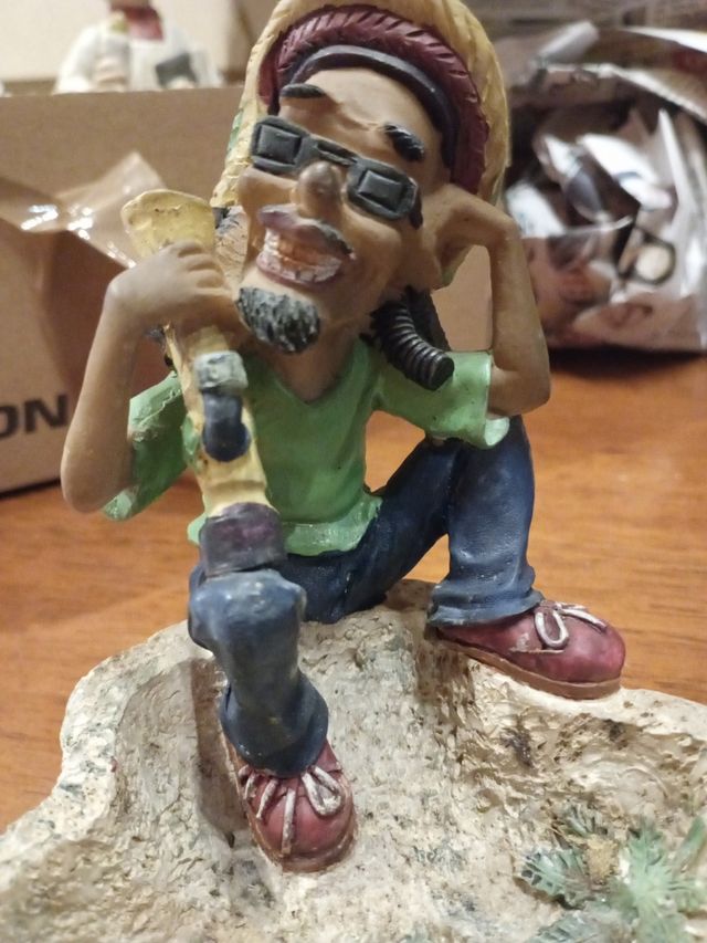 portacenere resina alto 12 centimetri