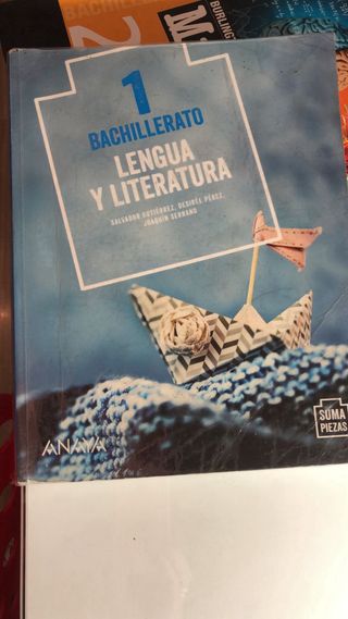 Libro primero bachillerato de Lengua