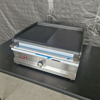 🌍AST- Plancha Hierro 1/2 Ranurada [50 cm] Gas