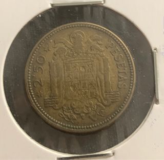 2,50 pesetas F.Franco - #23600