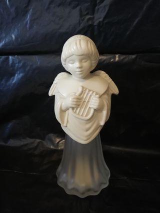 Frasco de colonia AVON, Angel tocando arpa