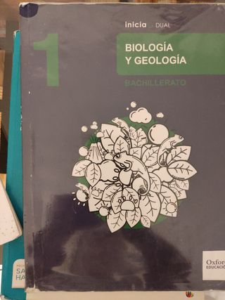 Libro biología y geología 1 bachillerato