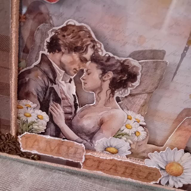 Álbum de fotos scrap "Outlander"