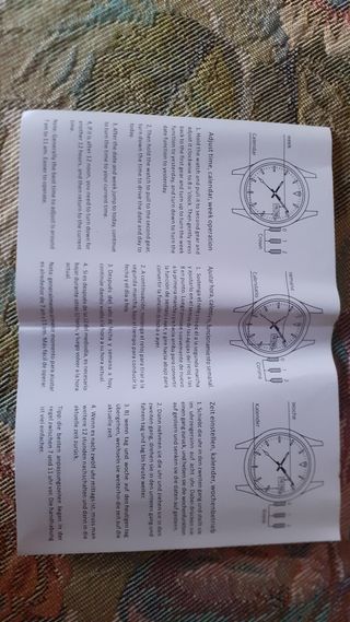 Cronografo uomo "Curren". Nuovo.