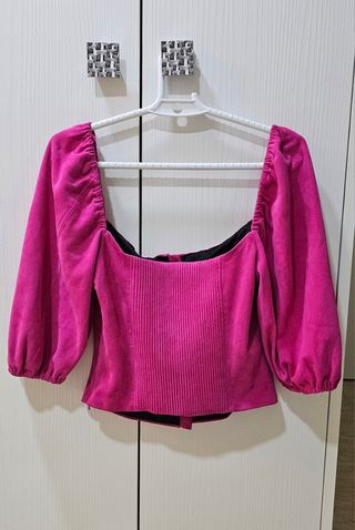 Blusa uterque piel ante 