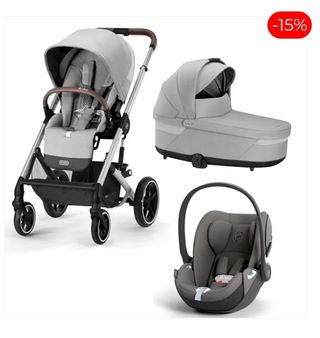 Cybex Balios Rosa trío carrito de bebé