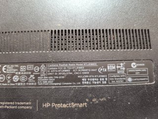 Portátil hp
