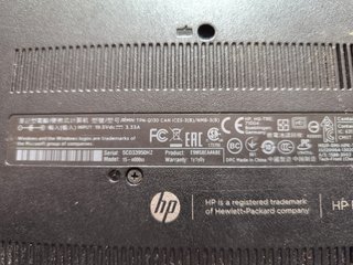Portátil hp