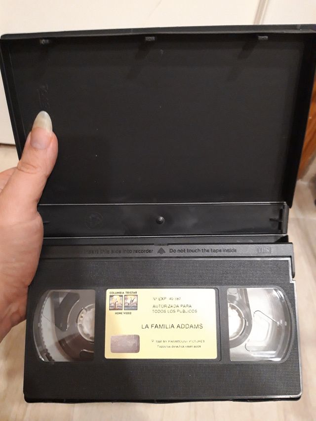 Caset VHS La Familia Addams