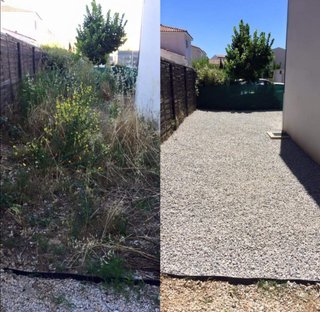 Limpieza de parcelas jardínes