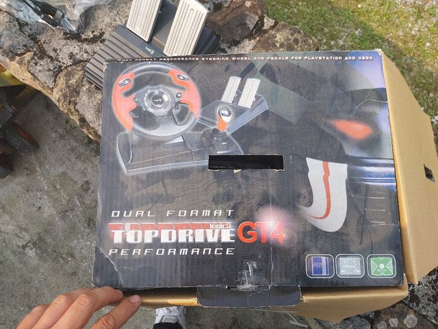 VOLANTE SIMULACIÓN VIDEOJUEGO