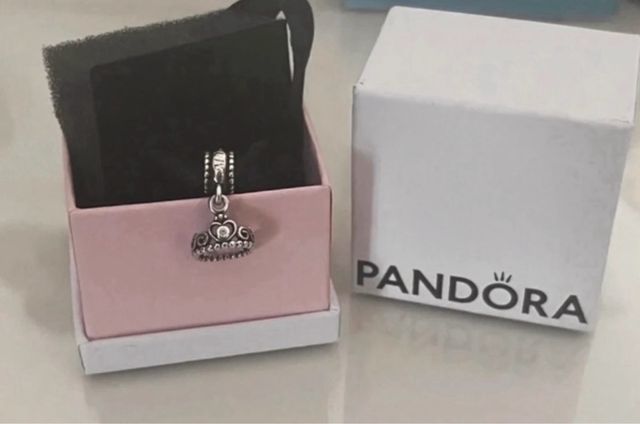Pandora charm pendente tiara principessa
