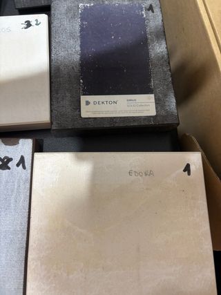 Azulejos Dekton muestras 15x12x2