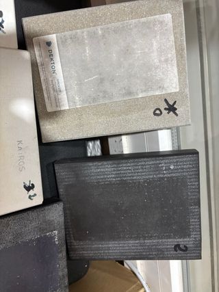 Azulejos Dekton muestras 15x12x2