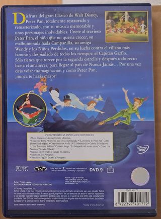 Peter Pan (DVD Disney, edición especial)