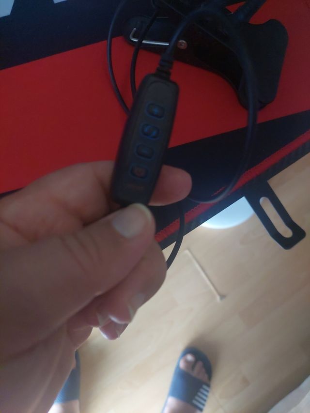 Aro luz con pinza y acople movil