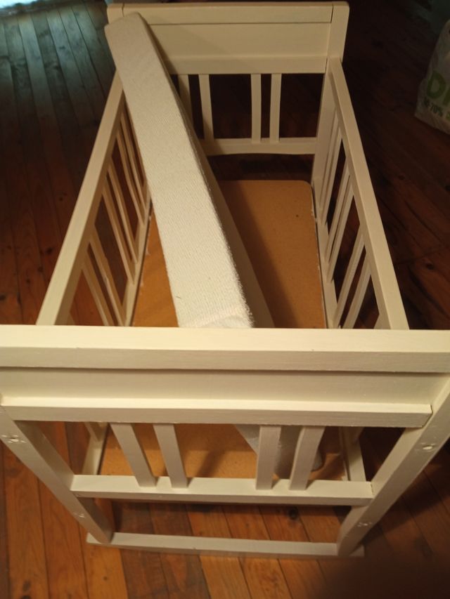 Cuna balancín madera