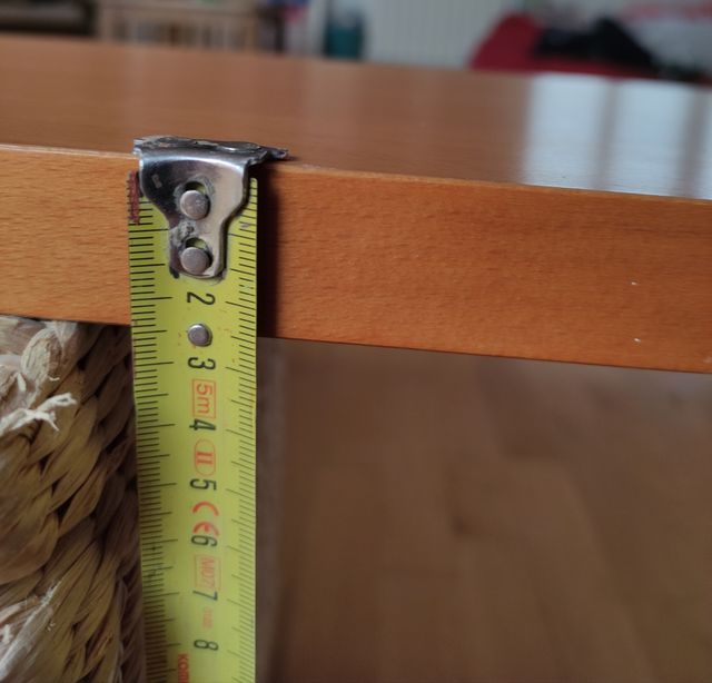 Balda estantería madera