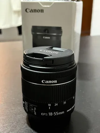 Canon EOS 250D +objetivo 18-55