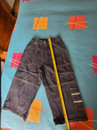 Lote bermudas vaqueras niño talla 12-14 años