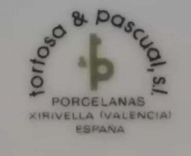 Plato "vuelcatortillas" buena Porcelana.