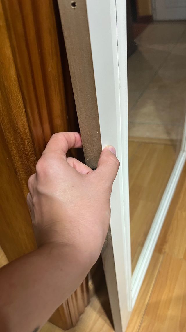 Espejo madera maciza