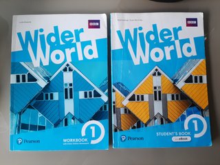 Libro de inglés Wider World 1