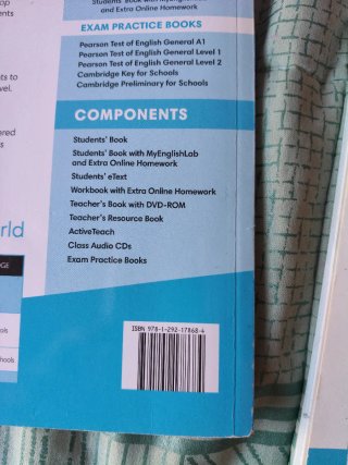 Libro de inglés Wider World 1