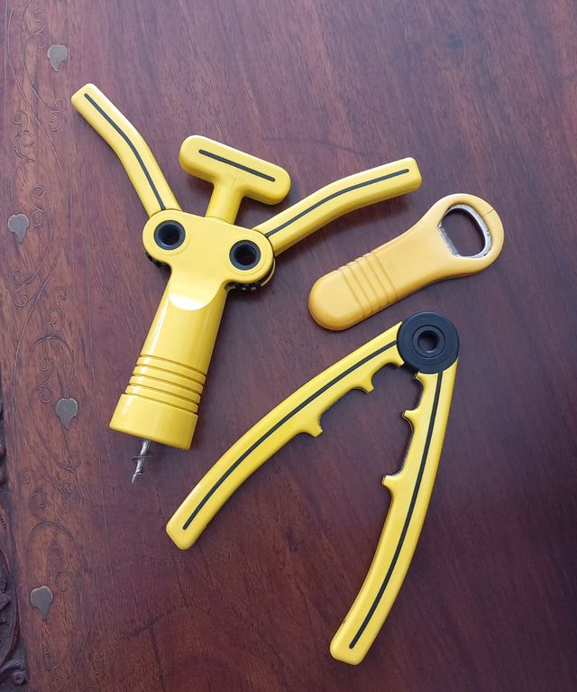 Set di apribottiglie e schiaccianoci Biesse