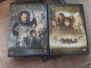 2 películas de  EL Señor de los anillos