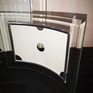 Marcos de fotos de cristal curvado