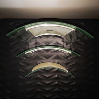 Marcos de fotos de cristal curvado