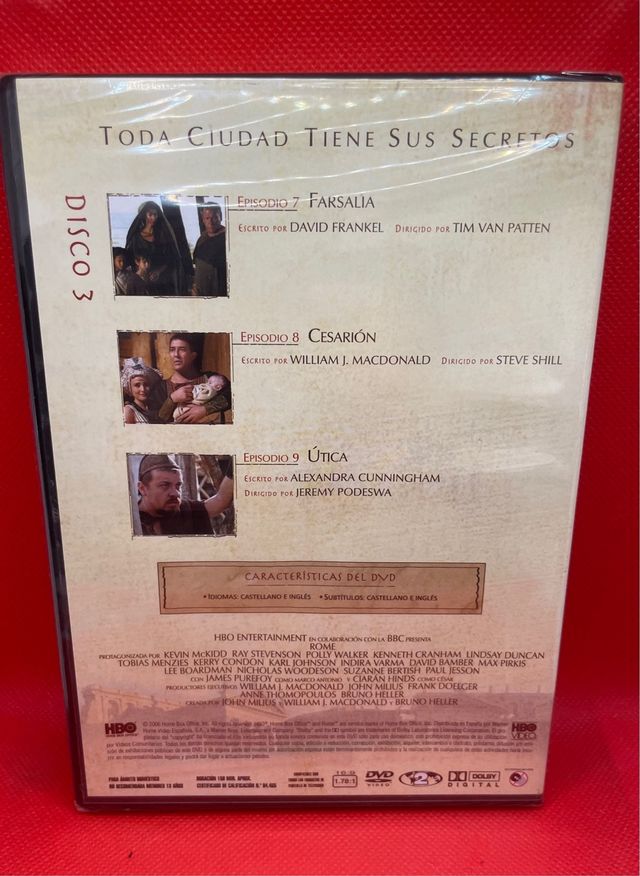 Serie Roma HBO Stagione 1 4 DVD 12 Episodi