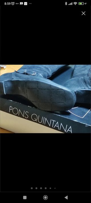 Botas negras altas