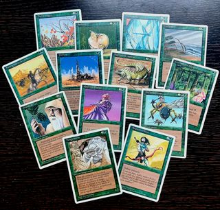 Cartas magic cuarta edicion antiguas español