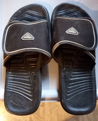 Ciabatte uomo defonseca usate nero vintage