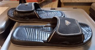 Ciabatte uomo defonseca usate nero vintage