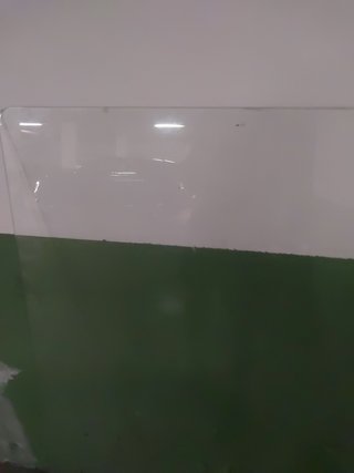 Cristal de mesa rectangular de 82x132
