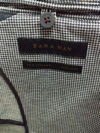 Americana hombre zara